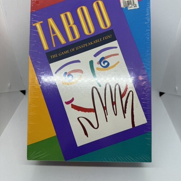 Sealed Vintage 1990 Taboo Game Of Unspeakable Fun Milton Bradley - Picture 1 of 4